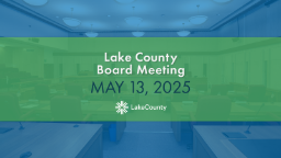 Lake County Board Meeting